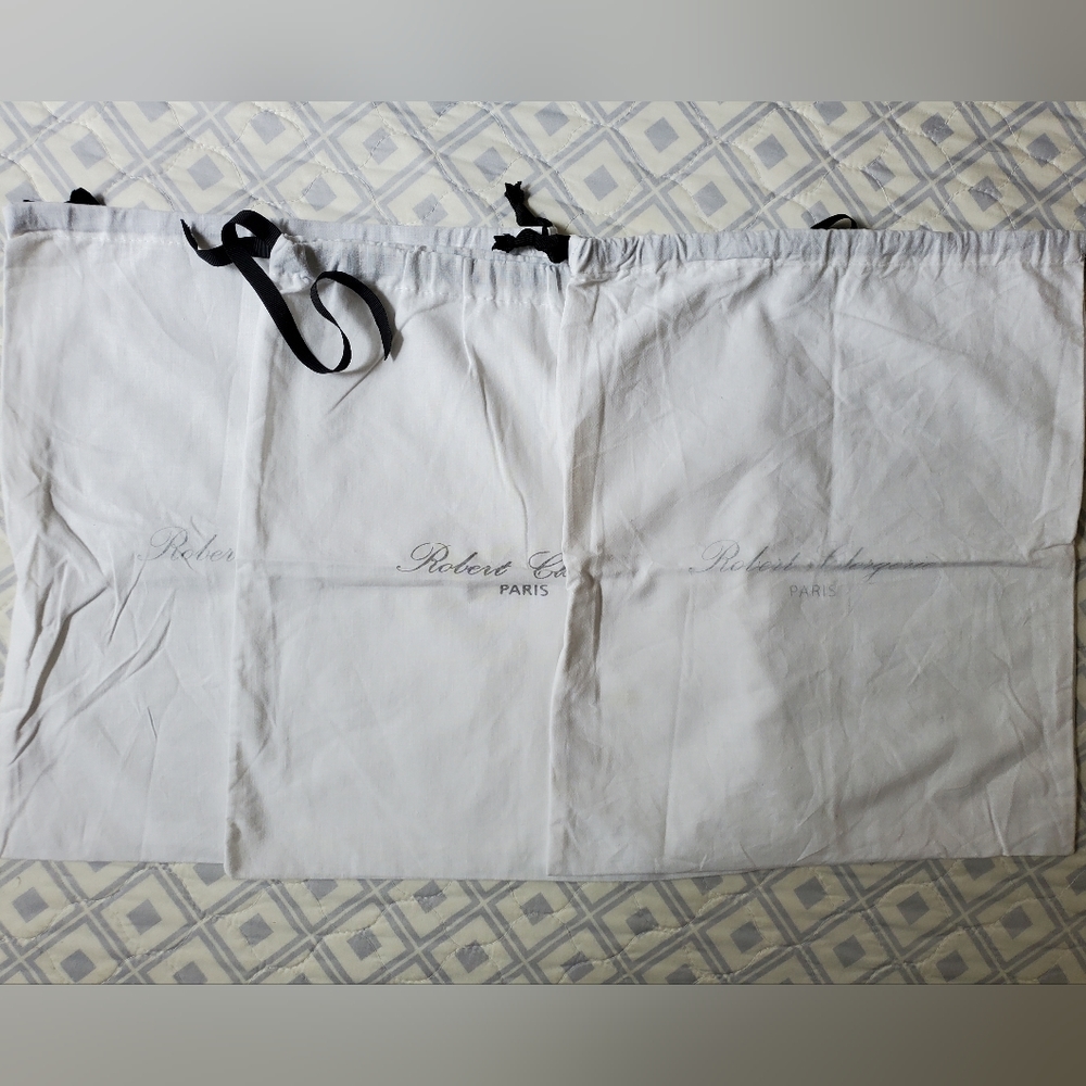 Authentic Robert Clergerie Dust Bag x 3